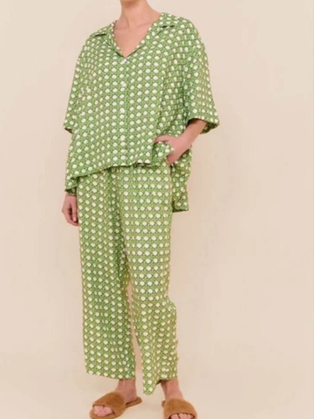 Piyama / NWT / Lounge Set - Pants - Rattan Green - Size XXL - Picture 8 of 8